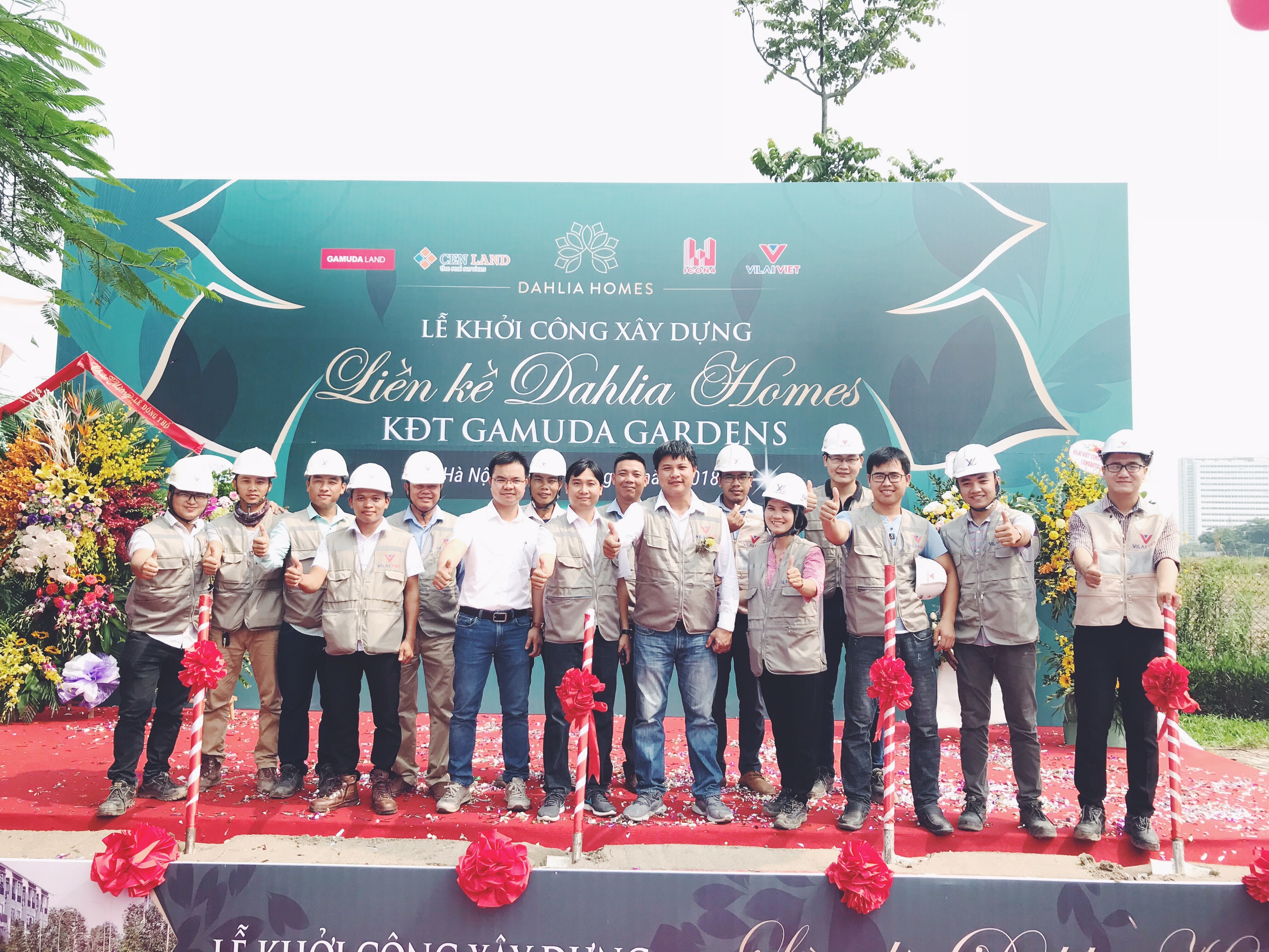 Vilai Viet cooperated with Gamuda Land in various projects before. 